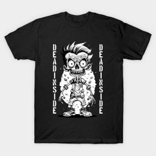 Dead Inside Chibi Zombie T-Shirt